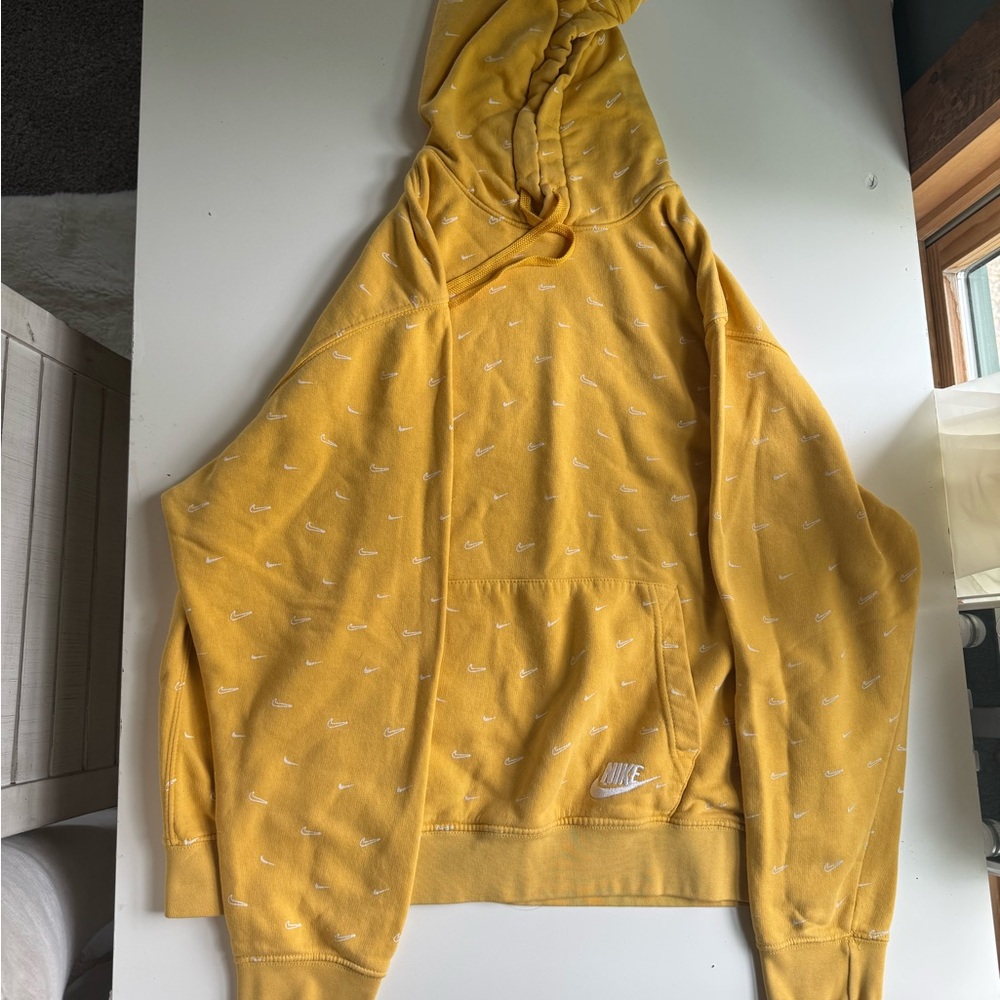 Yellow Nike Hoodie
